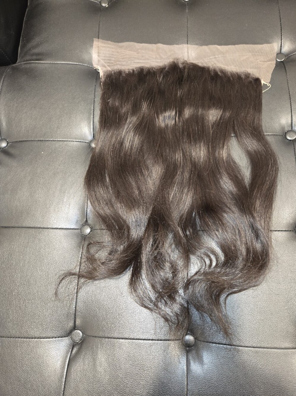 20" Raw Virgin Burmese Straight 13x4 Lace Frontal